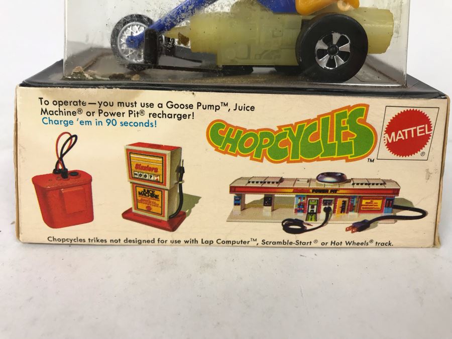 Vintage 1971 Mattel Chopcycles No. 5629 Blown Torch - See Damage To Box [Photo 8]