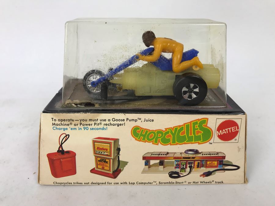 Vintage 1971 Mattel Chopcycles No. 5629 Blown Torch - See Damage To Box [Photo 7]