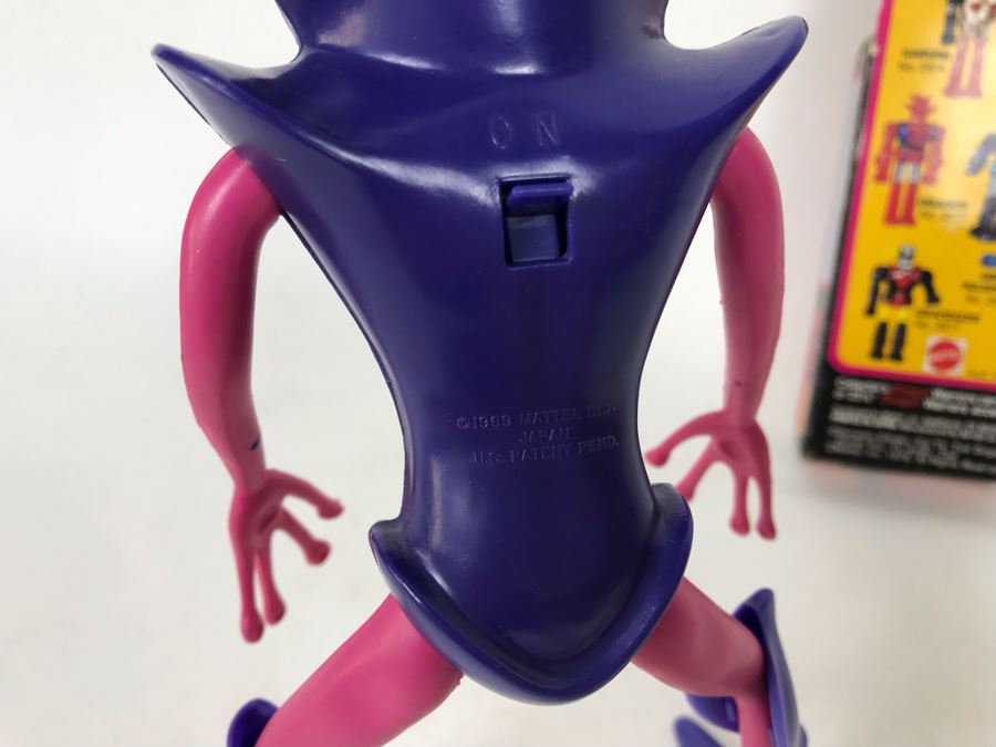 Vintage 1969 Rare Mattel Major Matt Mason Alien Scorpio 8' Action Figure And Vintage 1978 New In Box Mattel Shogun Warriors Dragun Die-Cast Metal Parts Action Figure Robot [Photo 12]