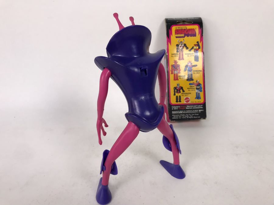 Vintage 1969 Rare Mattel Major Matt Mason Alien Scorpio 8' Action Figure And Vintage 1978 New In Box Mattel Shogun Warriors Dragun Die-Cast Metal Parts Action Figure Robot [Photo 11]