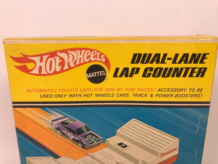 Vintage 1969 New In Box Mattel Hot Wheels Dual-Lane Lap Counter [Photo 2]