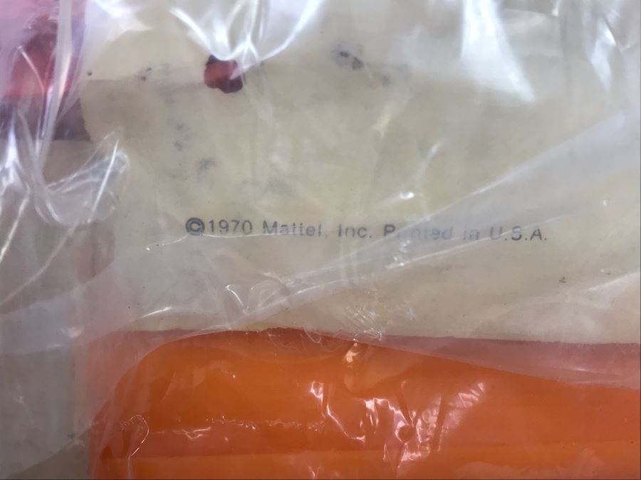 Vintage 1970 Mattel SkyPort With New 1968 Redline Hot Wheels Car Custom Fleetside Stock No. 10655 Missing Outer Box - See Photos [Photo 27]