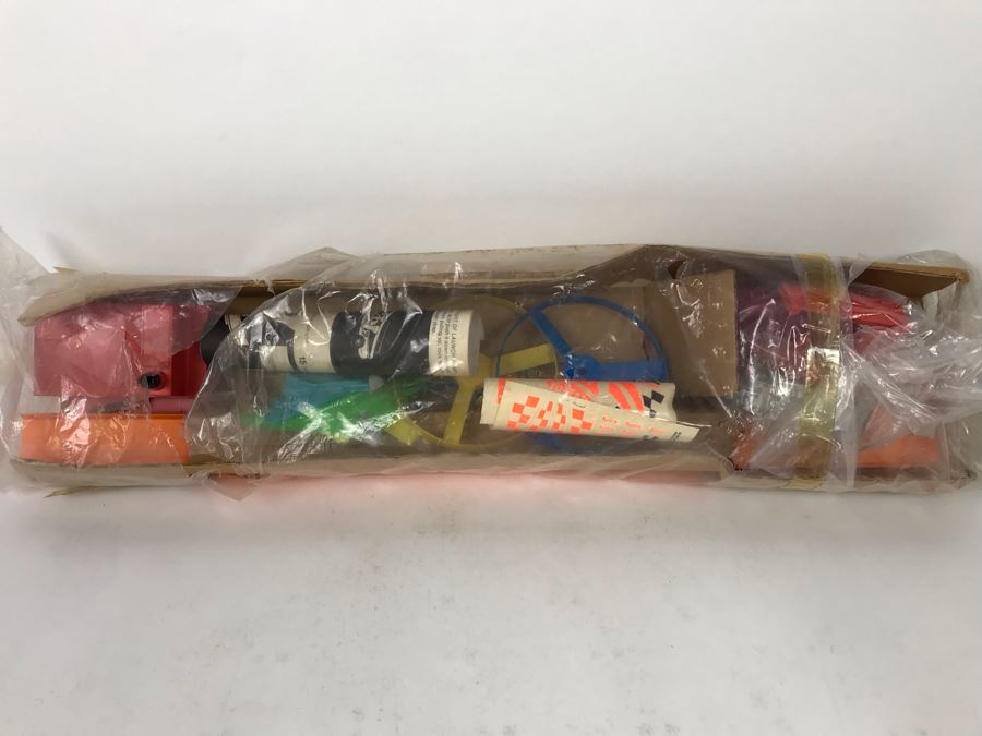 Vintage 1970 Mattel SkyPort With New 1968 Redline Hot Wheels Car Custom Fleetside Stock No. 10655 Missing Outer Box - See Photos [Photo 2]