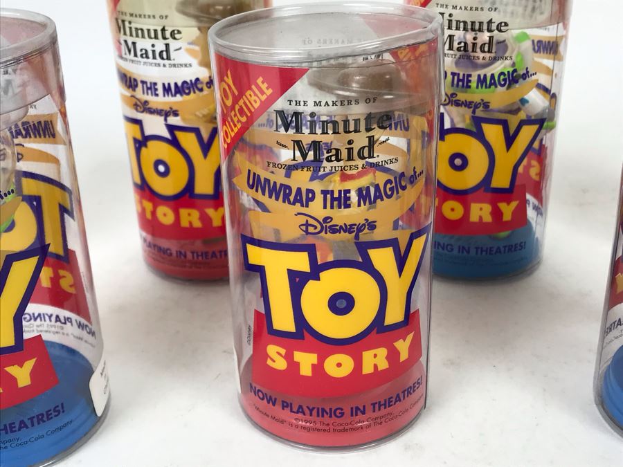 (7) Vintage 1995 New Disney's Original Toy Story One Toy Collectible Figurines (4) Woody And (3) Buzz Lightyear [Photo 9]