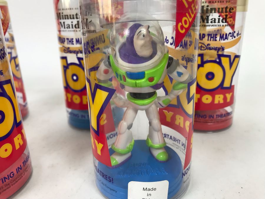 (7) Vintage 1995 New Disney's Original Toy Story One Toy Collectible Figurines (4) Woody And (3) Buzz Lightyear [Photo 4]