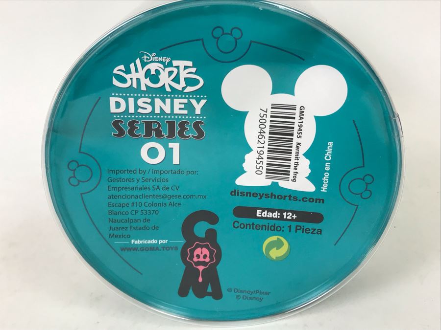 New Exclusive Limited Edition Disney Shorts Series 01 Vinyl Collectible Toy Art By Francisco Herrera Kermit The Frog [Photo 9]