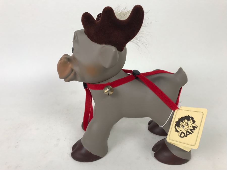 Vintage Rensdyr DAM Troll Doll By Thomas Dam From Denmark Troll Company No. 2410  New With Tags [Photo 4]