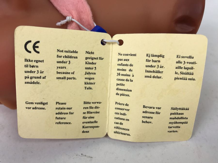 Vintage Gris DAM Troll Doll By Thomas Dam From Denmark Troll Company No. 442 Piggy Bank New With Tags [Photo 10]