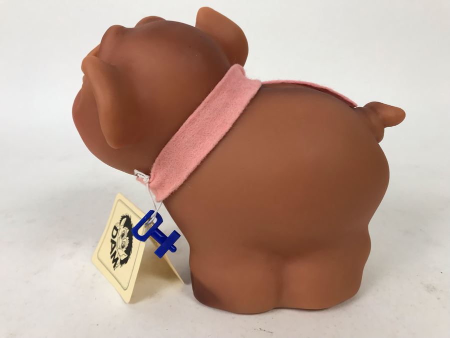 Vintage Gris DAM Troll Doll By Thomas Dam From Denmark Troll Company No. 442 Piggy Bank New With Tags [Photo 6]