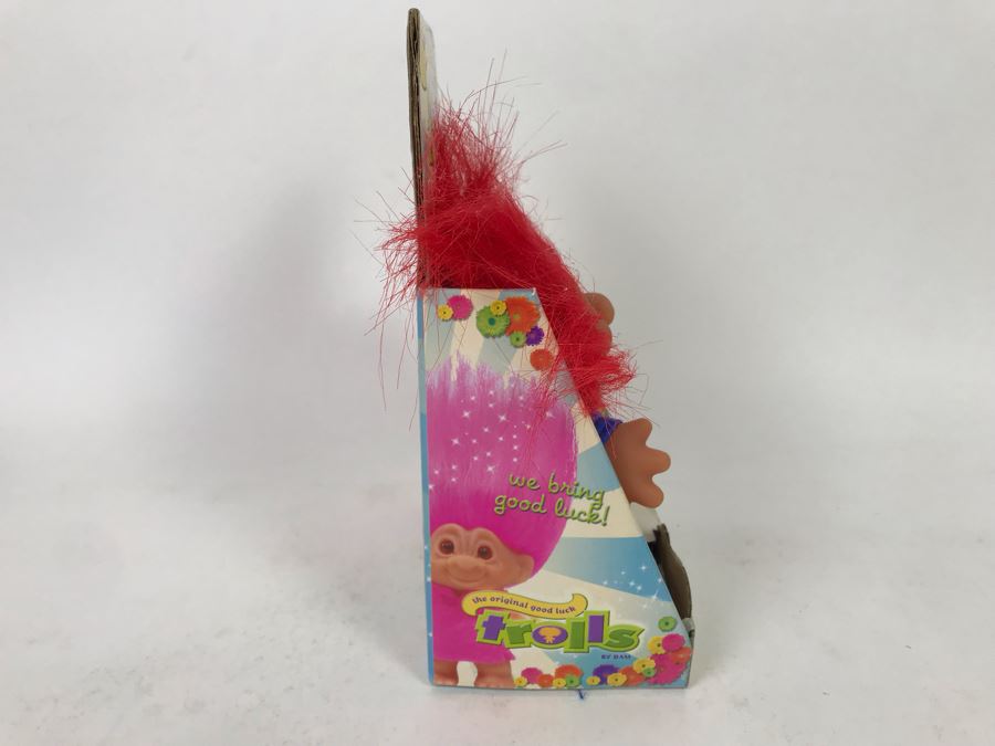 Vintage 2005 Super Hero DAM Troll Doll By Thomas Dam From Denmark Troll Company No. 01973 New In Box [Photo 6]