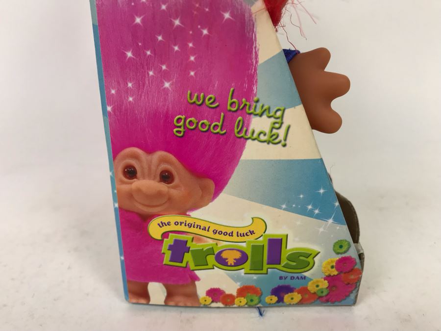 Vintage 2005 Super Hero DAM Troll Doll By Thomas Dam From Denmark Troll Company No. 01973 New In Box [Photo 7]