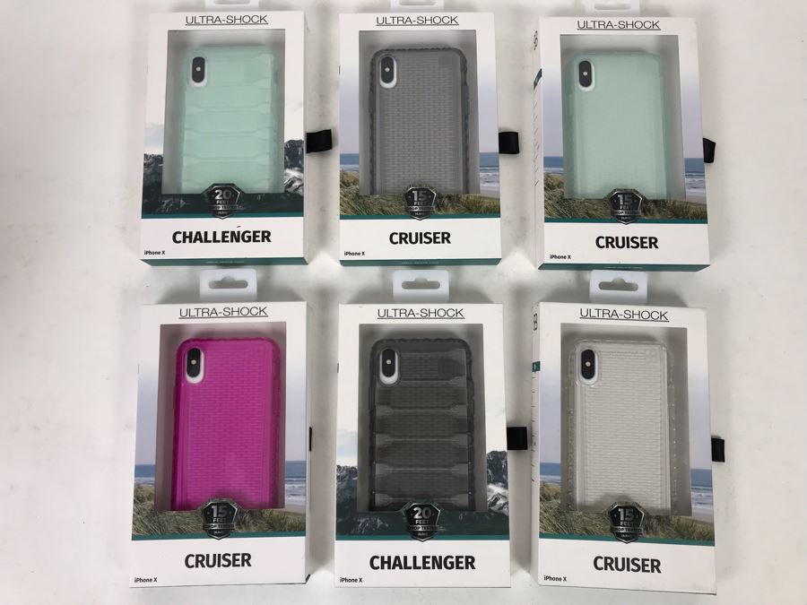 (6) New IPhone X Cellphone Cases By Ultra-Shock [Photo 2]
