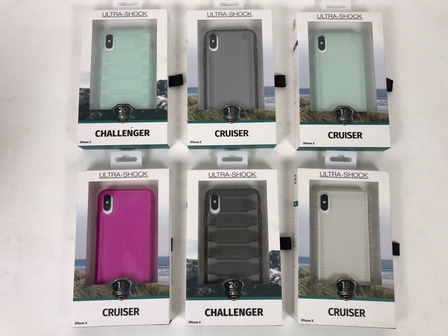 (6) New IPhone X Cellphone Cases By Ultra-Shock [Photo 1]