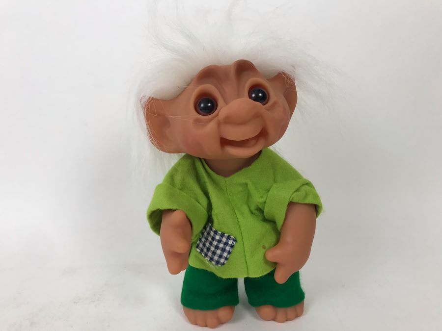 Vintage 1985 DAM Troll Doll By Thomas Dam From Denmark Troll Company 9'H [Photo 1]