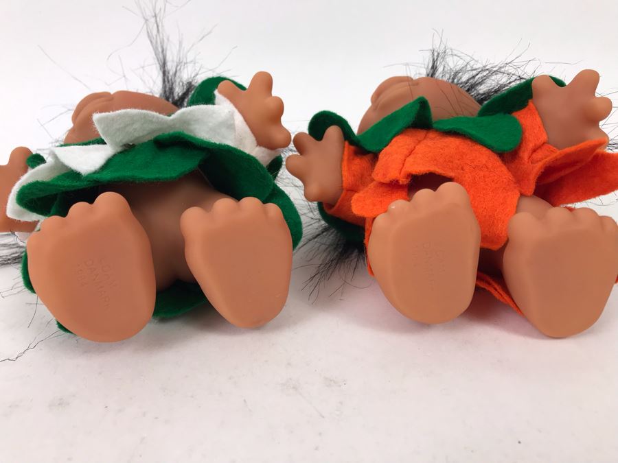 Pair Of Vintage 1984 DAM Troll Doll By Thomas Dam From Denmark Troll Company 6'H [Photo 6]
