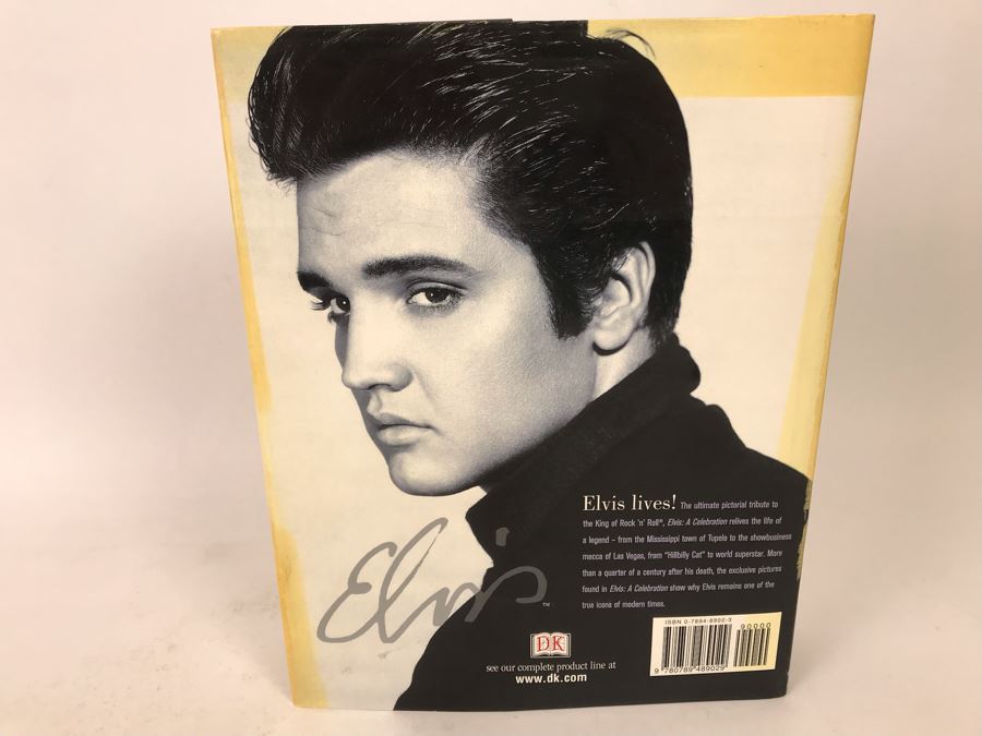 Collectible Elvis Coffee Table Book: Elvis A Celebration Retails $50 [Photo 3]