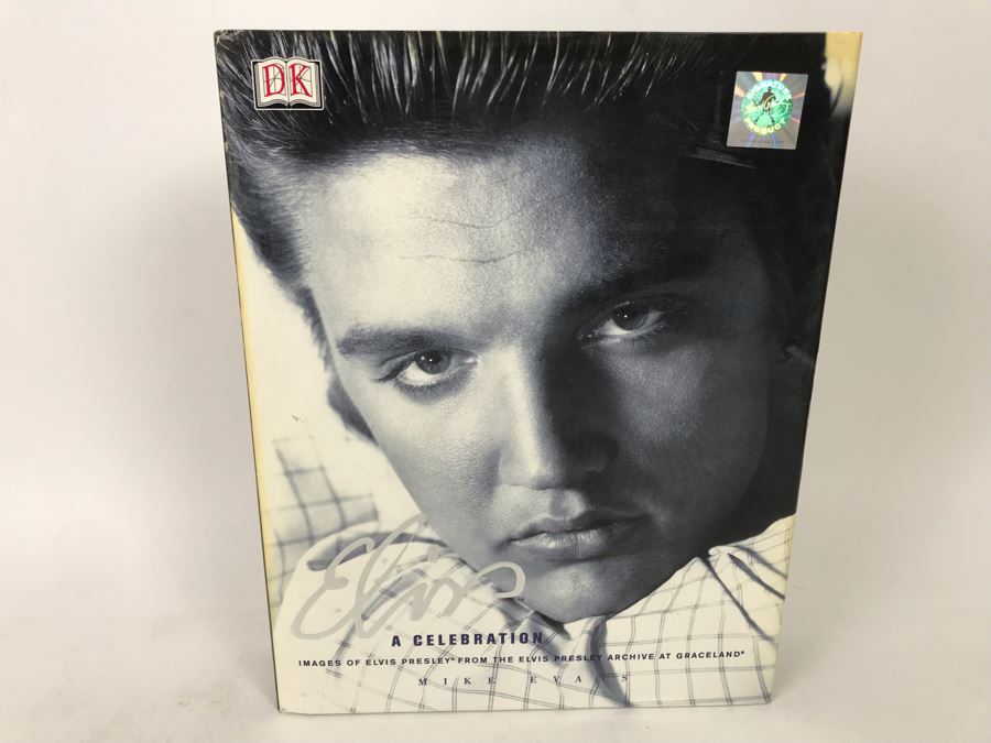 Collectible Elvis Coffee Table Book: Elvis A Celebration Retails $50 [Photo 1]