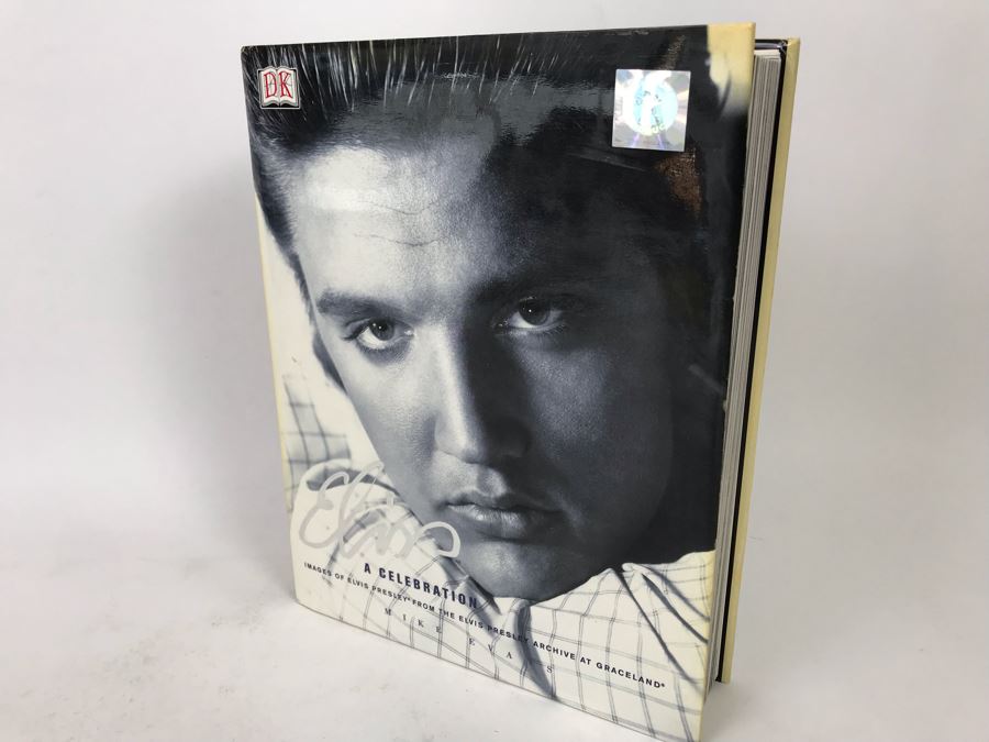 Collectible Elvis Coffee Table Book: Elvis A Celebration Retails $50 [Photo 2]