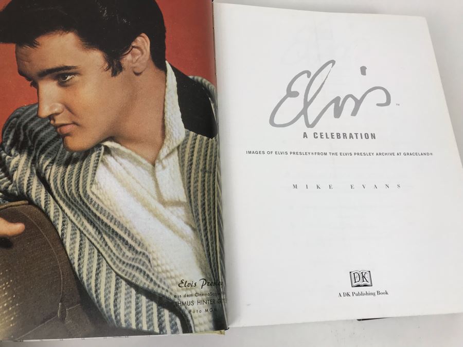 Collectible Elvis Coffee Table Book: Elvis A Celebration Retails $50 [Photo 6]