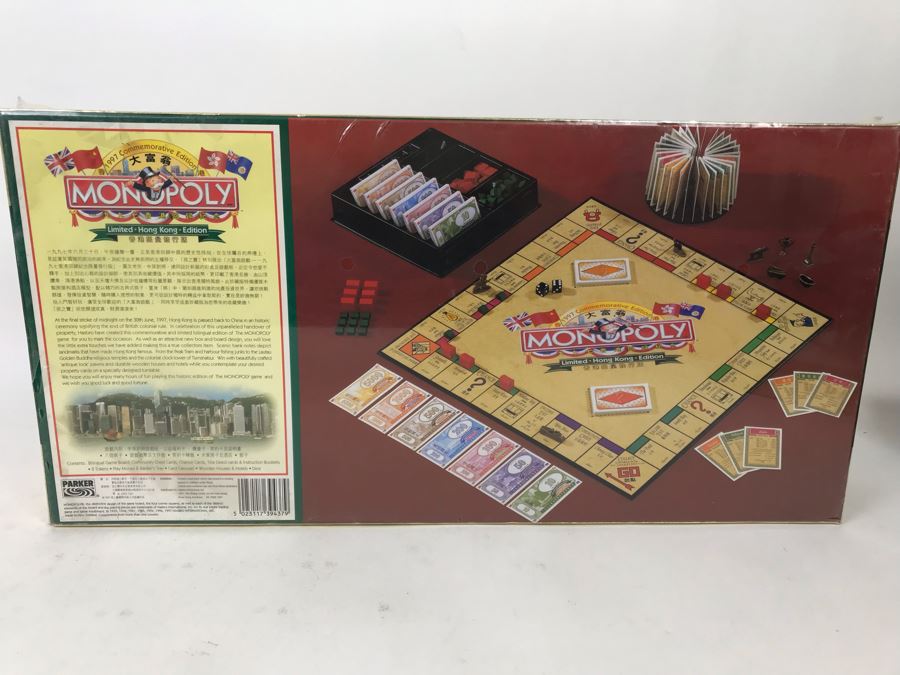 Sealed New 1997 Commemorative Edition Monopoly Hong Kong Limited Edition [Photo 5]