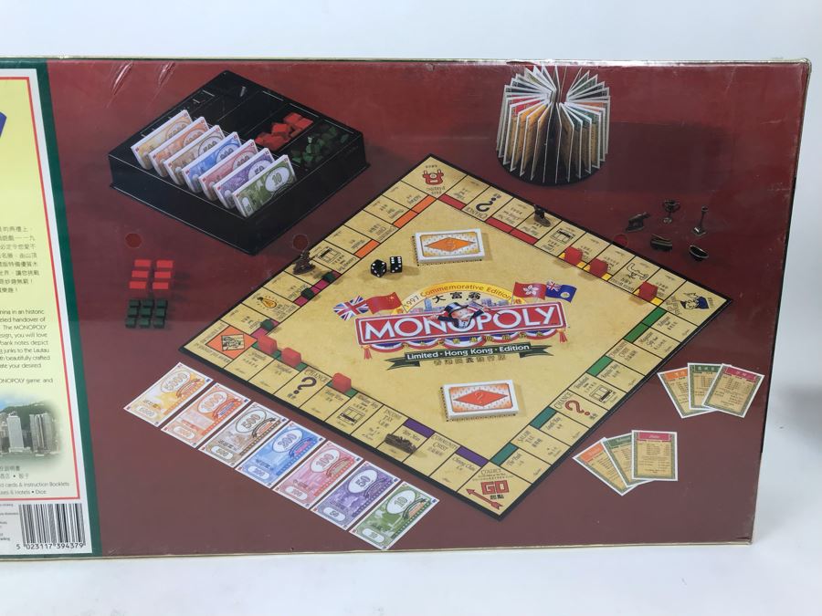Sealed New 1997 Commemorative Edition Monopoly Hong Kong Limited Edition [Photo 6]
