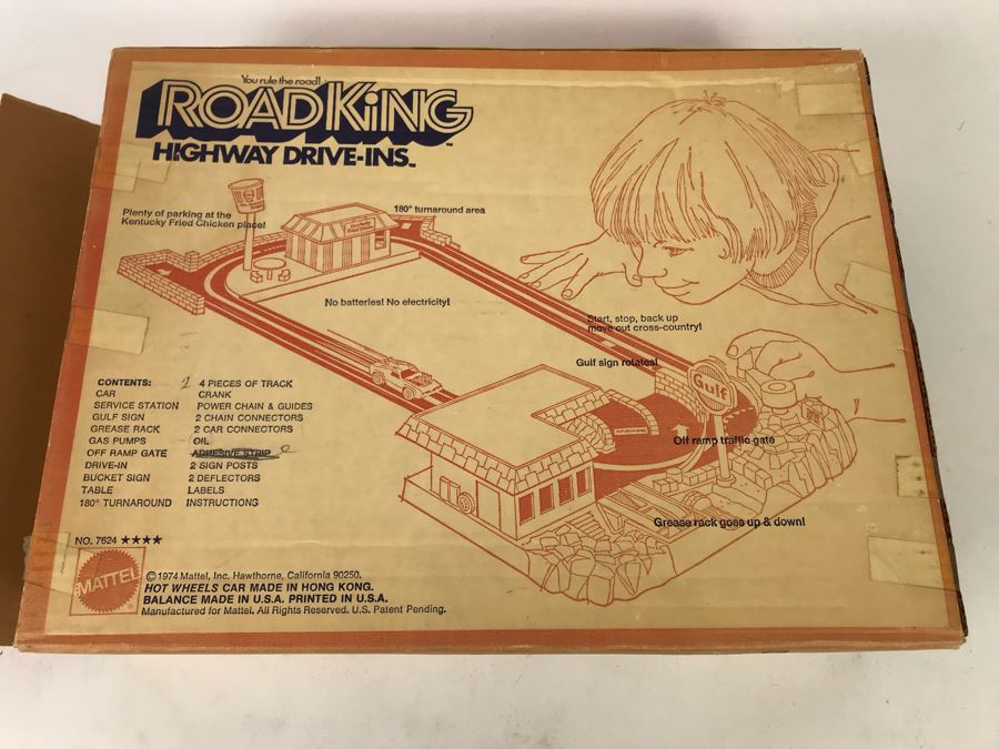 Empty Vintage 1974 Mattel Road King Box No. 7624 [Photo 5]