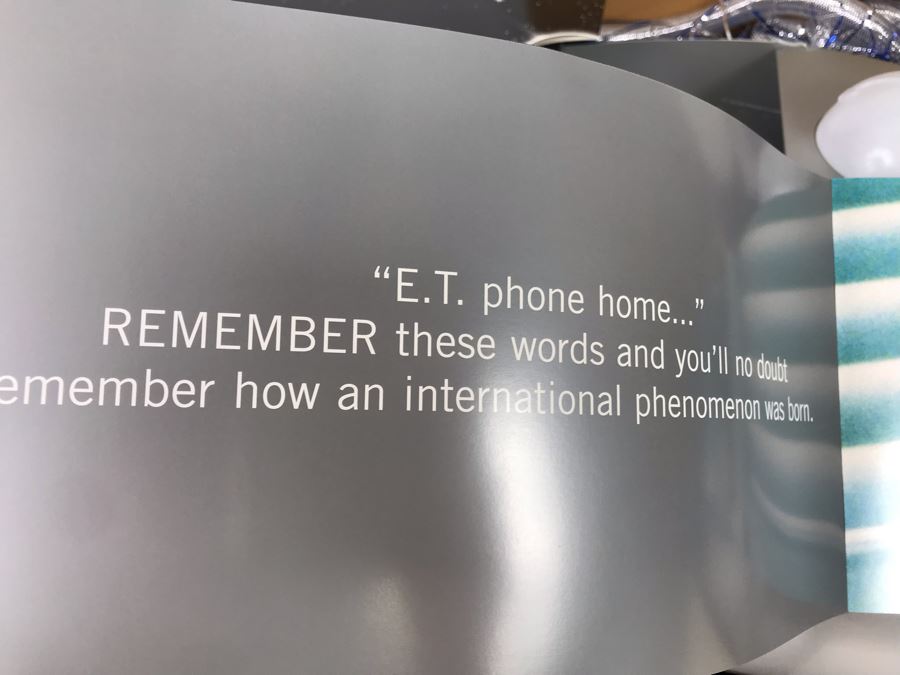 Exclusive E.T. Gift Box From Verizon To Client On The Major Re-Release Of E.T. The Extra Terrestrial With E.T. Coffee Cup And Collectible Movie Book - See Photos [Photo 26]