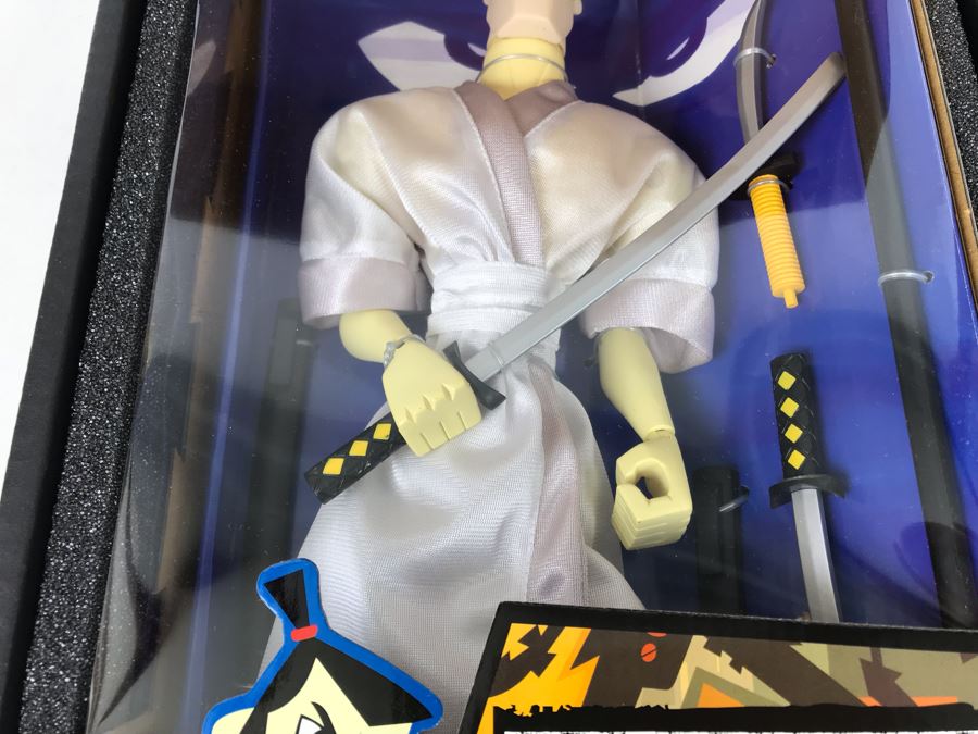 Exclusive Cartoon Network Samurai Jack Warrior Action Samurai Jack Collectible Action Figure Doll New In Box With VHS Tape And Rules For The Code Of The Samurai Sweepstakes [Photo 14]