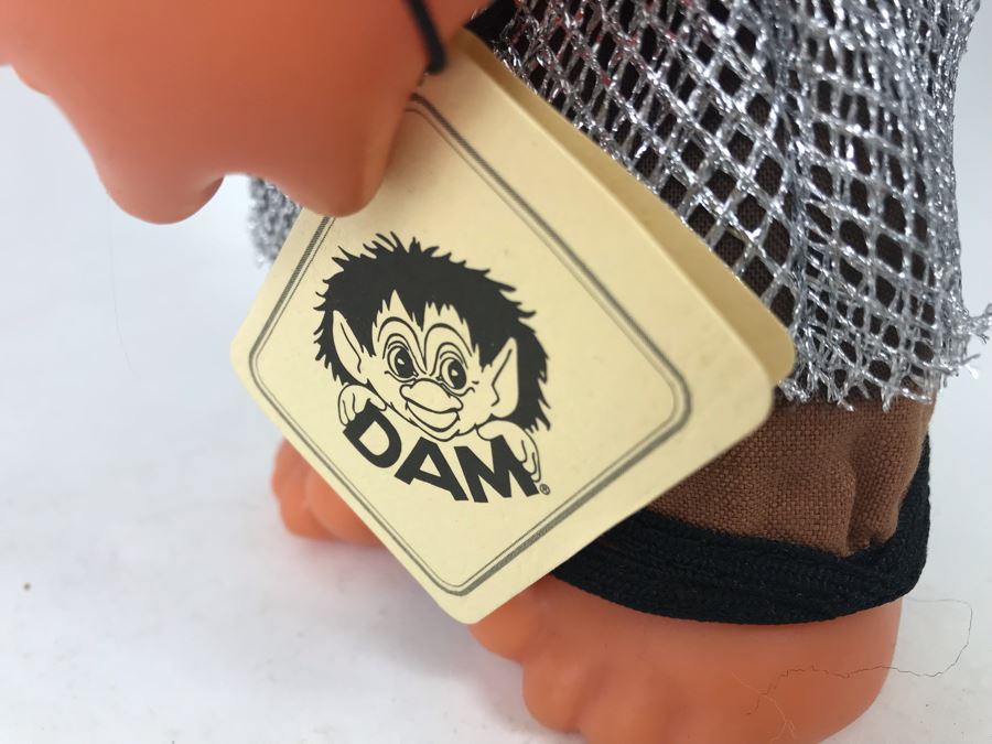 Vintage Troldeviking DAM Troll Doll By Thomas Dam From Denmark Troll Company No. 60416 Troll Viking New With Tags 9'H [Photo 9]