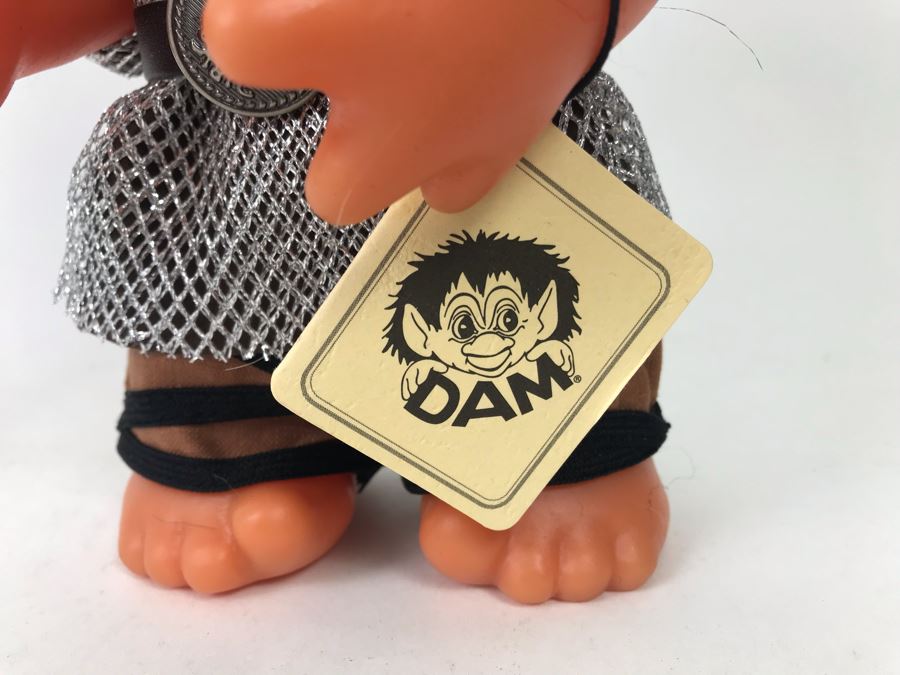 Vintage Troldeviking DAM Troll Doll By Thomas Dam From Denmark Troll Company No. 60416 Troll Viking New With Tags 9'H [Photo 5]