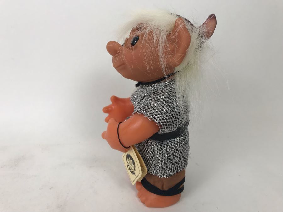 Vintage Troldeviking DAM Troll Doll By Thomas Dam From Denmark Troll Company No. 60416 Troll Viking New With Tags 9'H [Photo 8]