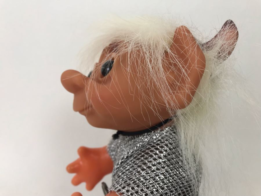 Vintage Troldeviking DAM Troll Doll By Thomas Dam From Denmark Troll Company No. 60416 Troll Viking New With Tags 9'H [Photo 13]
