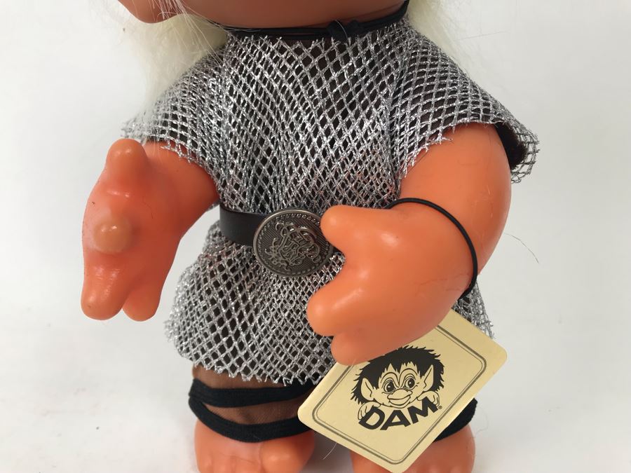 Vintage Troldeviking DAM Troll Doll By Thomas Dam From Denmark Troll Company No. 60416 Troll Viking New With Tags 9'H [Photo 4]