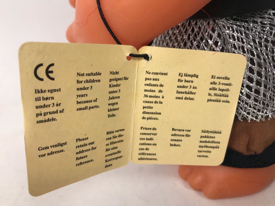 Vintage Troldeviking DAM Troll Doll By Thomas Dam From Denmark Troll Company No. 60416 Troll Viking New With Tags 9'H [Photo 10]