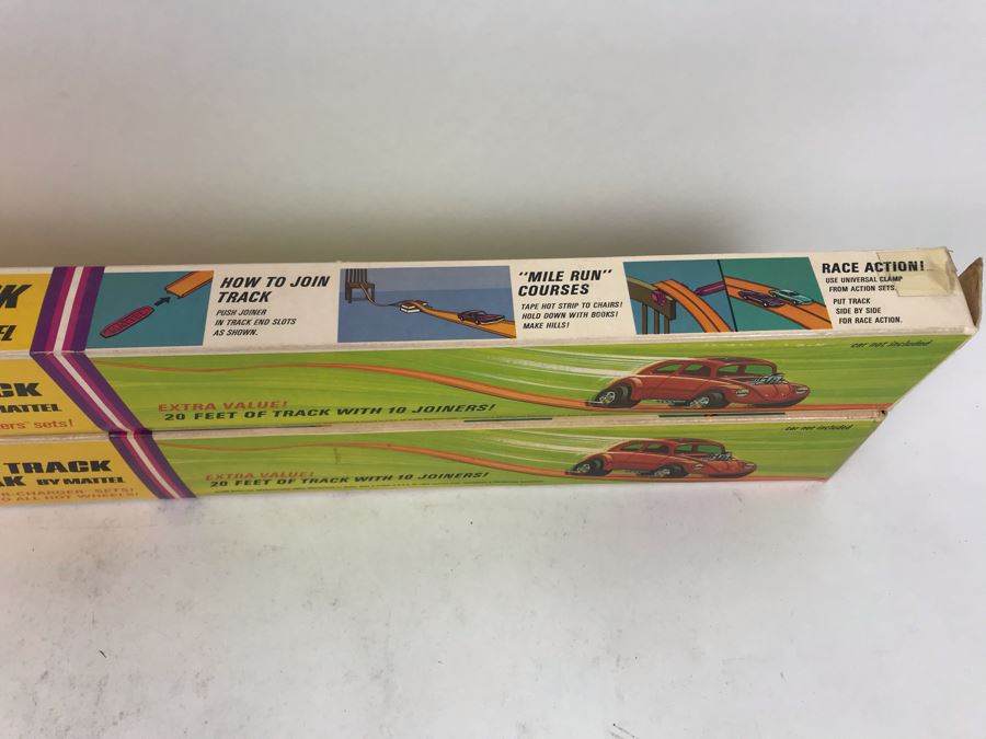 Vintage 1969 And 1970 Packs Of Mattel Hot Wheels Hot Strip Track Super Paks For Hot Wheels & Sizzlers With Original Boxes [Photo 6]