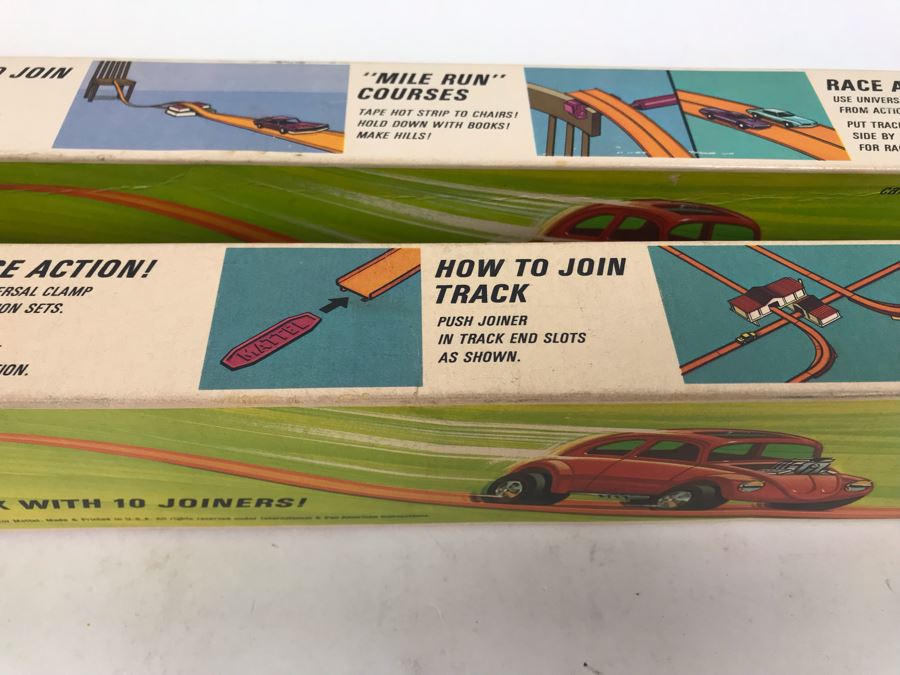 Vintage 1969 And 1970 Packs Of Mattel Hot Wheels Hot Strip Track Super Paks For Hot Wheels & Sizzlers With Original Boxes [Photo 15]
