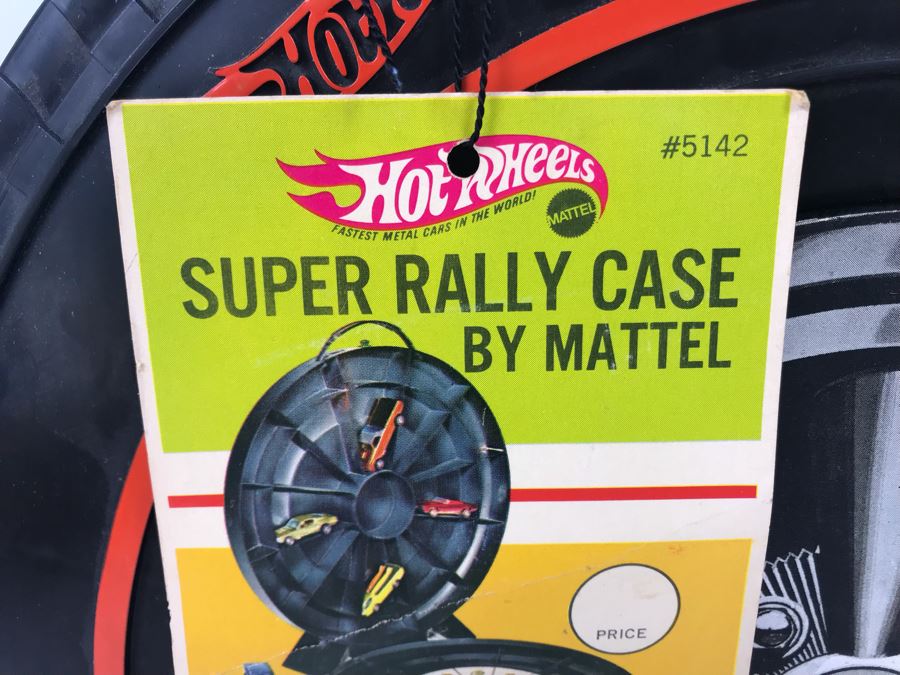Vintage 1968 New With Original Tags Mattel Hot Wheels Super Rally Case 24 Car Capacity 5142 [Photo 6]
