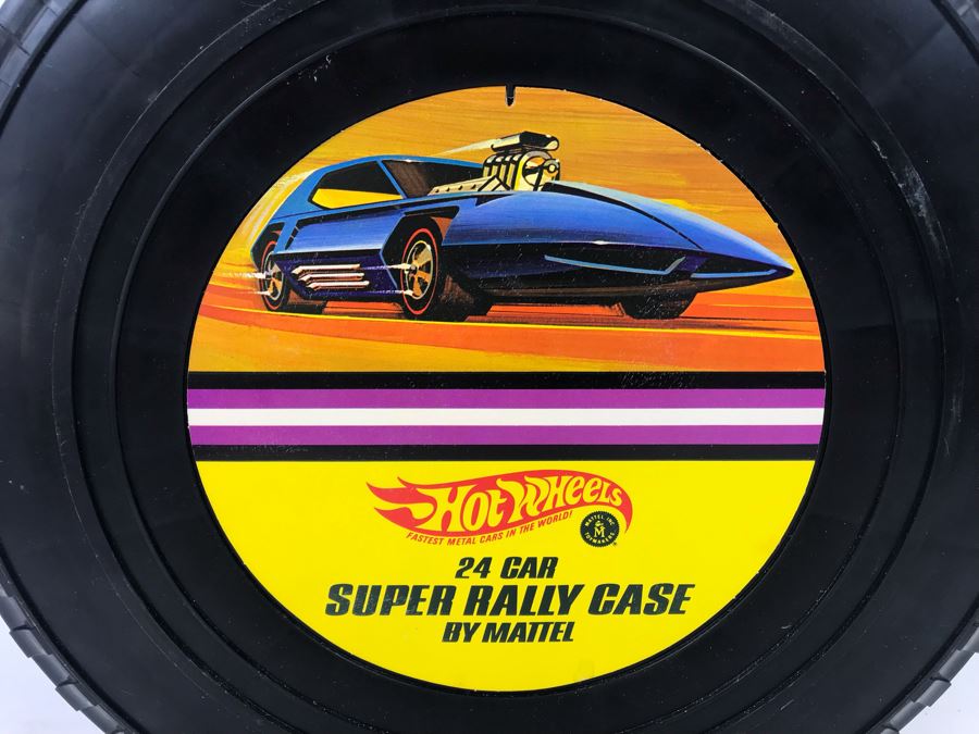 Vintage 1968 New With Original Tags Mattel Hot Wheels Super Rally Case 24 Car Capacity 5142 [Photo 12]