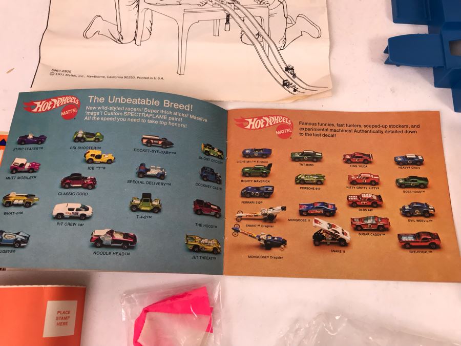 Vintage 1971 Mattel INCOMPLETE Rrrumblers Dude Feud Set With Box Missing RRRumblers Motorcycles - See Photos [Photo 38]