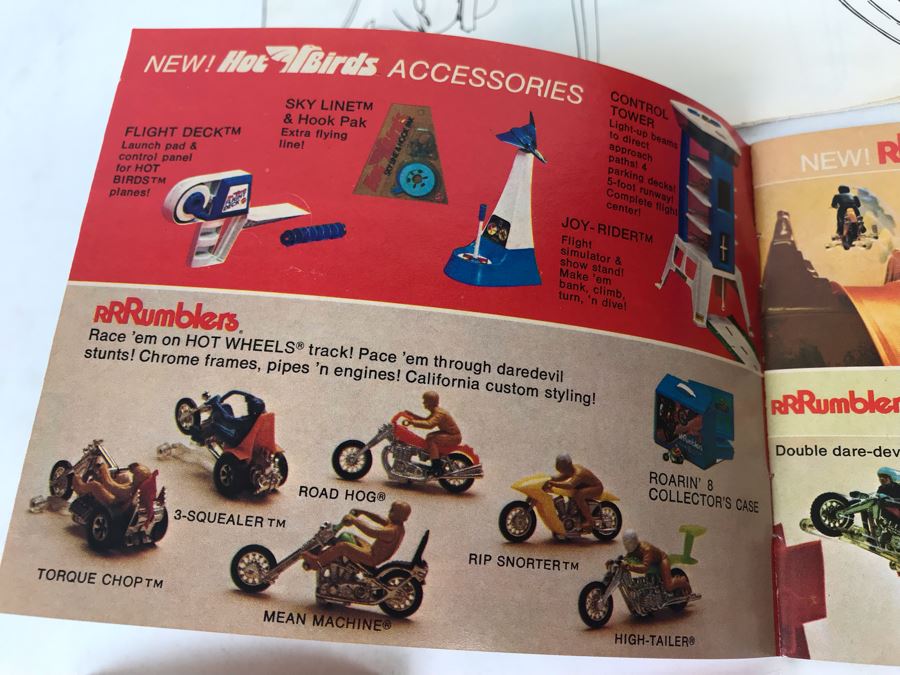 Vintage 1971 Mattel INCOMPLETE Rrrumblers Dude Feud Set With Box Missing RRRumblers Motorcycles - See Photos [Photo 37]