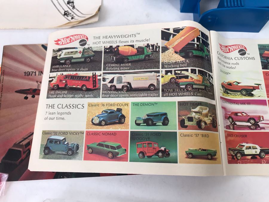 Vintage 1971 Mattel INCOMPLETE Rrrumblers Dude Feud Set With Box Missing RRRumblers Motorcycles - See Photos [Photo 27]