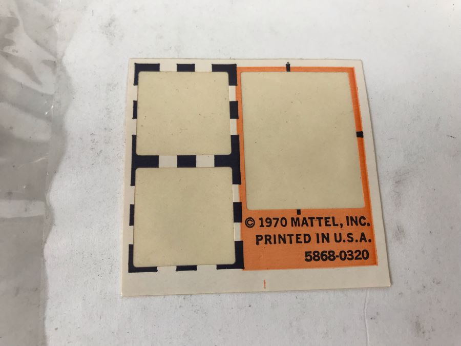 Vintage 1971 Mattel INCOMPLETE Rrrumblers Dude Feud Set With Box Missing RRRumblers Motorcycles - See Photos [Photo 16]