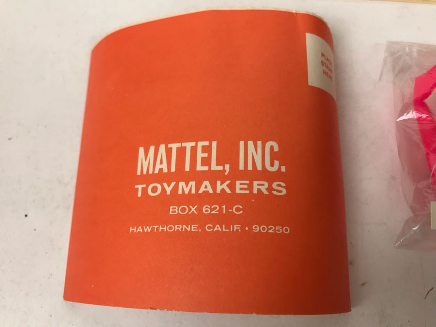 Vintage 1971 Mattel INCOMPLETE Rrrumblers Dude Feud Set With Box Missing RRRumblers Motorcycles - See Photos [Photo 10]