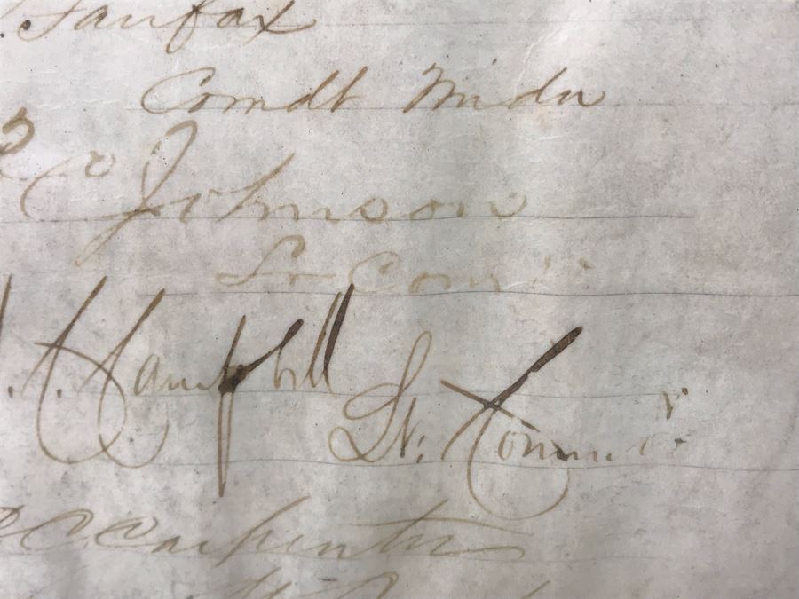 Antique 1864 Framed United States Naval Academy Certificate Of Graduation Diploma Of John C. Bennett As A Midshipman 18' X 23' [Photo 21]