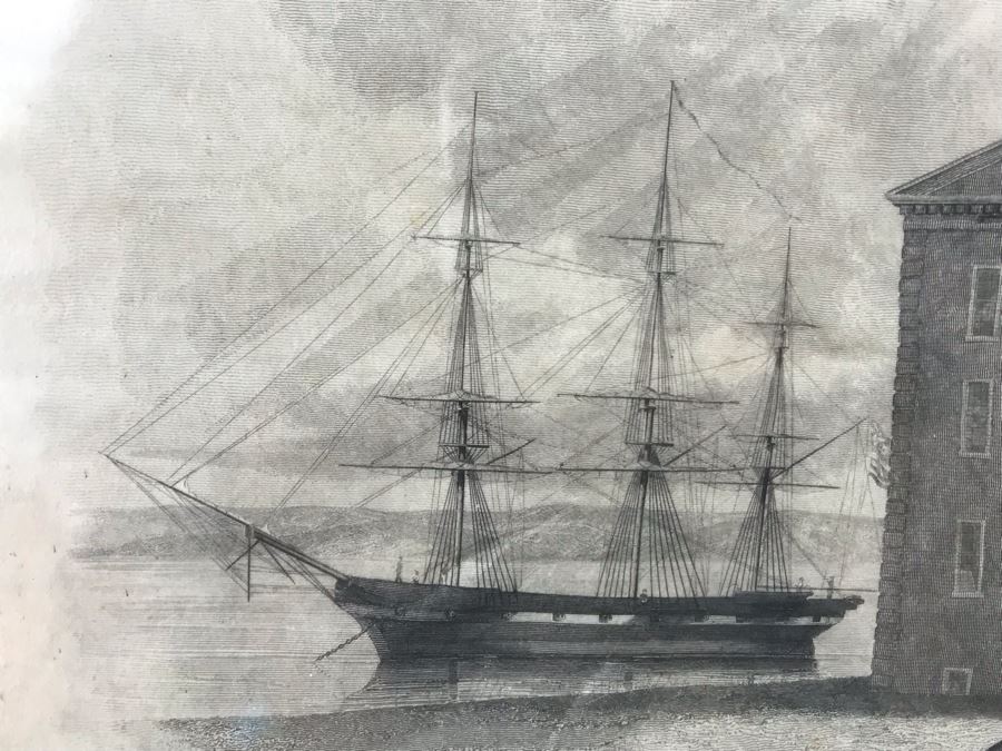 Antique 1864 Framed United States Naval Academy Certificate Of Graduation Diploma Of John C. Bennett As A Midshipman 18' X 23' [Photo 7]