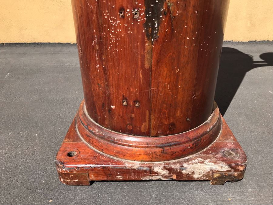 Vintage 1942 Binnacle From The SS Josiah Bartlett By Kelvin & Wilfrid O. White Co Nautical Instruments - This Item Has A Reserve Price [Photo 10]