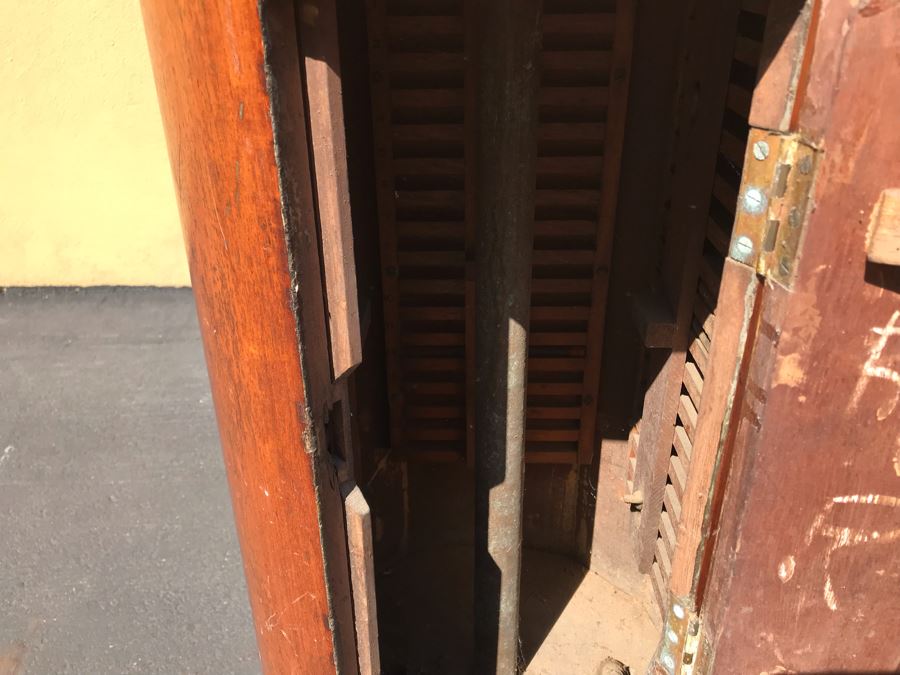 Vintage 1942 Binnacle From The SS Josiah Bartlett By Kelvin & Wilfrid O. White Co Nautical Instruments - This Item Has A Reserve Price [Photo 24]