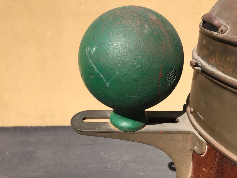 Vintage 1942 Binnacle From The SS Josiah Bartlett By Kelvin & Wilfrid O. White Co Nautical Instruments - This Item Has A Reserve Price [Photo 9]