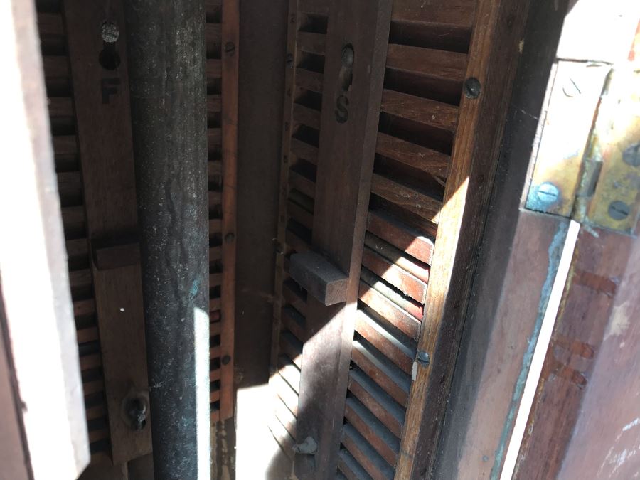 Vintage 1942 Binnacle From The SS Josiah Bartlett By Kelvin & Wilfrid O. White Co Nautical Instruments - This Item Has A Reserve Price [Photo 27]