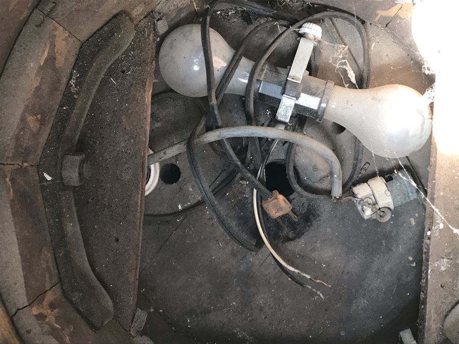 Vintage 1942 Binnacle From The SS Josiah Bartlett By Kelvin & Wilfrid O. White Co Nautical Instruments - This Item Has A Reserve Price [Photo 13]